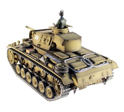 Р/У танк Taigen 1/16 Panzerkampfwagen III (Германия) HC 2.4G RTR