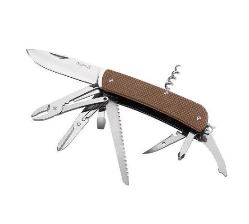 Нож multi-functional Ruike L51-N коричневый