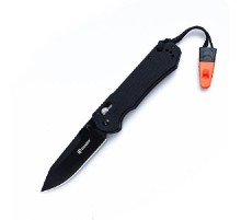 Нож Ganzo G7453-WS черный, G7453-BK-WS