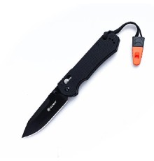 Нож Ganzo G7453-WS черный, G7453-BK-WS