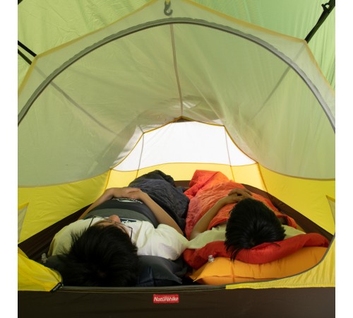 Палатка 2-местная Naturehike Opalus NH17L001-L, 20D, зеленый, 6976023924781