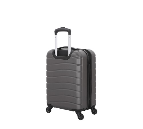 Чемодан SWISSGEAR ALVERSTONE, серый, АБС-пластик, 35 x 25 x 55 см, 37 л