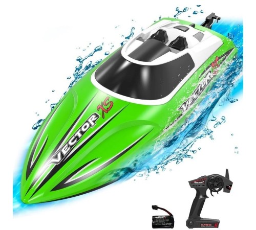 Радиоуправляемый катер Volantex RC Vector S чёрный Brushless 2.4G LiPo RTR