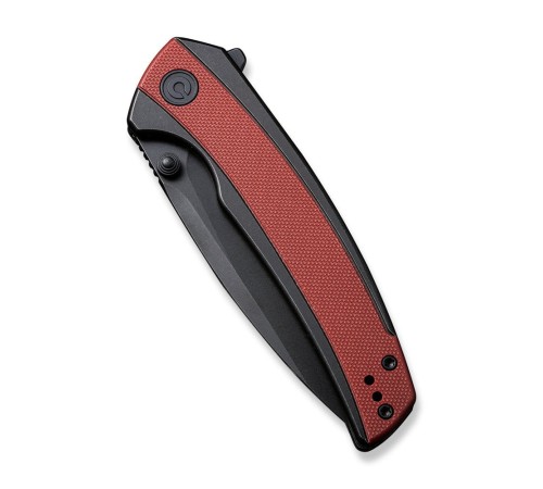 Складной нож CIVIVI Teraxe сталь Nitro-V, рукоять G10 черно-бордовая