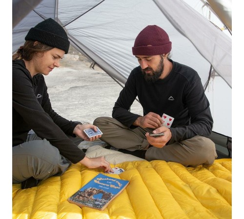 Палатка  Naturehike Mongar NH17T007-M  20D,двухместная сверхлегкая, зелено-белая, 6927595726051