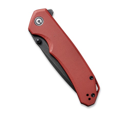 Складной нож CIVIVI Brazen D2 Steel Black stonewashed Handle G10 Burgundy C2023B