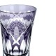 Стакан TAJIMA GLASS Хризантема и веер 240 мл, фиолетовый