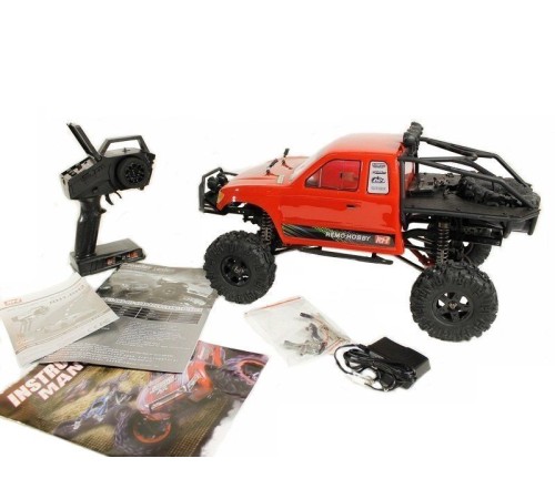 Радиоуправляемый краулер Remo Hobby Trial Rigs Truck (красный)  4WD 2.4G 1/10 RTR