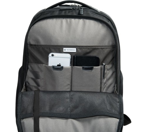 Рюкзак VICTORINOX Altmont Professional Essential Laptop 15'', чёрный, полиэфир, 34x27x43 см, 24 л