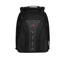 Рюкзак WENGER Legacy 16'', черный/серый, полиэстер/ПВХ, 35 x 25 x 45 см, 21 л