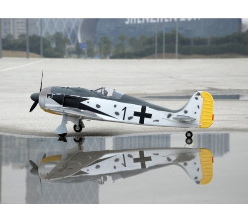 Радиоуправляемый самолет Top RC FW190 1200мм (закрылки, шасси) 2.4G 6-ch LiPo RTF
