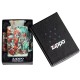 Зажигалка Zippo Classic с покрытием White Matte, латунь/сталь, разноцветная, матовая, 38x13x57 мм