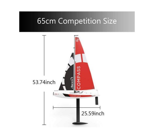 Радиоуправляемая яхта Volantex RC COMPASS 650 2.4G 2ch RTR