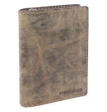 Портмоне WENGER Arizona, коричневый, воловья кожа, 11×3×16 см