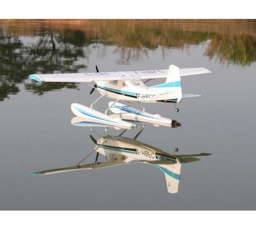 Радиоуправляемый самолет Top RC Cessna 1.5m C185 PRO на поплавках KIT