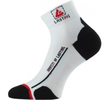Носки Lasting TCU 009, microfiber+polyester, белый, размер M , TCU009M