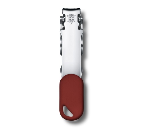 Книпсер VICTORINOX с отверстием для шнурка, сталь, красный, в блистере