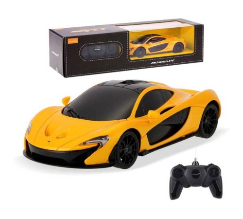 Р/У машина Rastar McLaren P1 1:24, цвет жёлтый 27MHZ