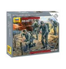 Сборные солдатики ZVEZDA Немецкие штурмпионеры, 1/72