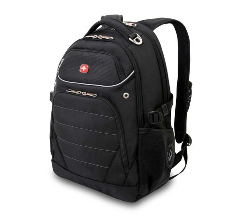 Рюкзак WENGER, 15”,черный, полиэстер 900D, 33x20x47 см, 32 л