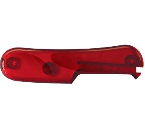 Задняя накладка для ножей VICTORINOX 85 мм, пластиковая, полупрозрачная красная