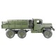 Радиоуправляемая машина MN MODEL военный грузовик (зеленый) 6WD 2.4G 1/16 RTR