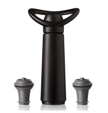 Вакуумный насос для вина Vacu Vin Concerto Black + 2 пробки