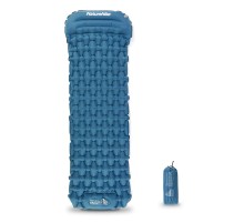 Туристический надувной матрас с насосом Naturehike CNK2300DZ0001 FC-12 синий
