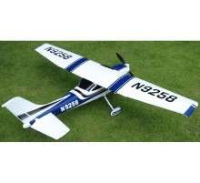 Радиоуправляемый самолет Top RC Cessna 182 500 class синяя 1410мм 2.4G 4-ch LiPo RTF