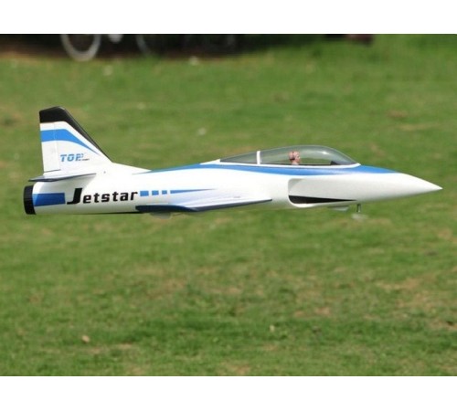 Р/У самолет Top RC Jet Star голубой 800 мм импеллер 65мм PNP
