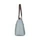 Сумка VICTORINOX Victoria Deluxe Business Tote, серо-синяя, нейлон/кожа, 47x15x31 см, 16 л