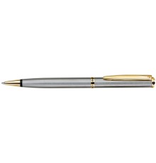 Ручка шариковая Pierre Cardin GAMME. Цвет - стальной. Упаковка E-1.