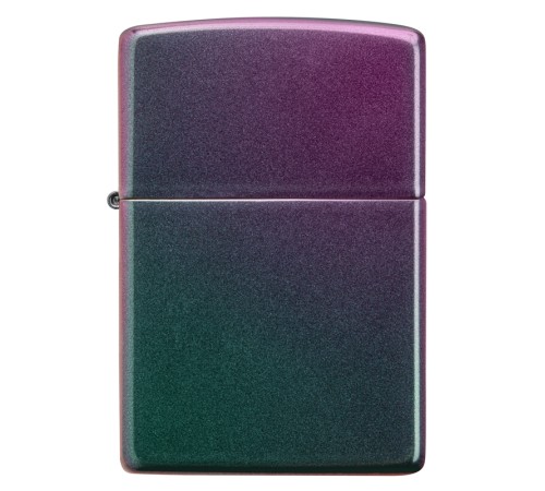 Зажигалка ZIPPO Classic с покрытием Iridescent, латунь/сталь, фиолетовая, матовая, 38x13x57 мм