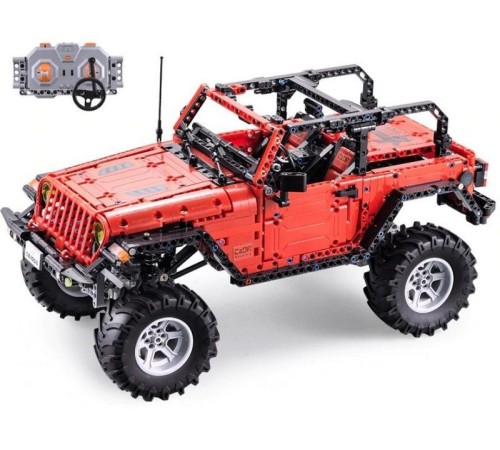 Радиоуправляемый конструктор CADA deTech Jeep Wrangler (1941 деталь)