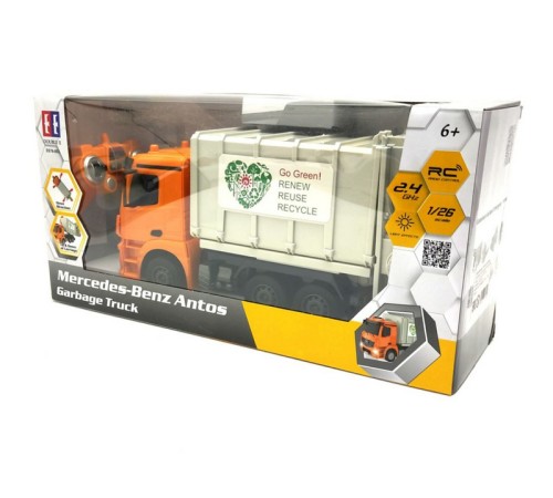 Радиоуправляемый мусоровоз Double Eagle Mercedes-Benz ANTOS 1/26 2.4G RTR