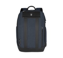 Рюкзак VICTORINOX Architecture Urban2 City Backpack 14'', синий, полиэстер / кожа, 30x19x42 см, 17 л