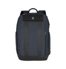 Рюкзак VICTORINOX Architecture Urban2 City Backpack 14'', синий, полиэстер / кожа, 30x19x42 см, 17 л