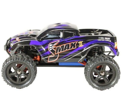 Радиоуправляемый монстр Remo Hobby SMAX UPGRADE V2.0 (синий) 4WD 2.4G 1/16 RTR