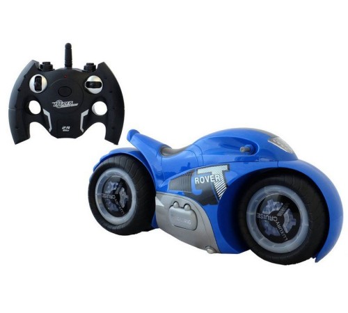 Радиоуправляемый мотоцикл-перевертыш ZhengGuang GT-ROVER 2.4G 1/12 RTR (синий) + Ni-Cd и З/У