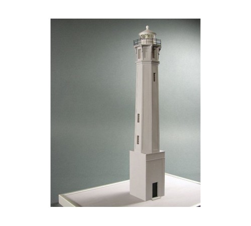 Сборная картонная модель Shipyard маяк Lighthouse Alcatraz (№28), 1/72