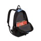 Рюкзак SWISSGEAR, чёрный/голубой, полиэстер 420D, 32х14х45 см, 20 л