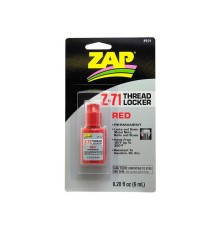 Фиксатор резьбы Zap красный - НЕразборный, 6мл (card)