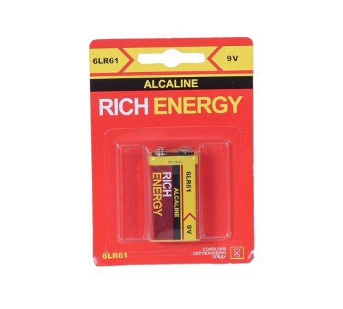 Батарейка Rich Energy 9V, 