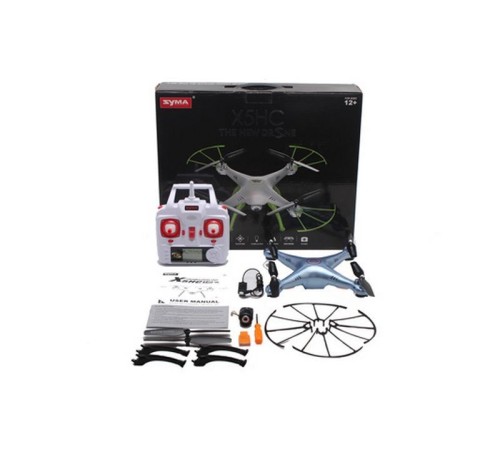 Р/У квадрокоптер Syma X5HC HD видео 4Gb, барометр 2.4G RTF