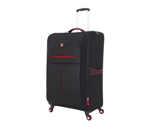 Чемодан WENGER AROSA, черный, полиэстер 750x750D добби, 46 x 29 x 81 см, 75 л