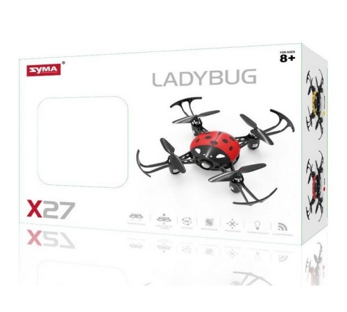 Р/У квадрокоптер Syma X27 Божья коровка 6-AXIS 2.4G RTF