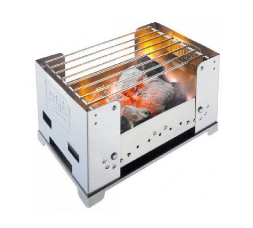 Гриль Esbit на угле компактный из нержавеющей стали, BBQ100S