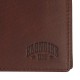 Бумажник KLONDIKE Dawson, натуральная кожа в коричневом цвете, 12 х 2 х 9,5 см