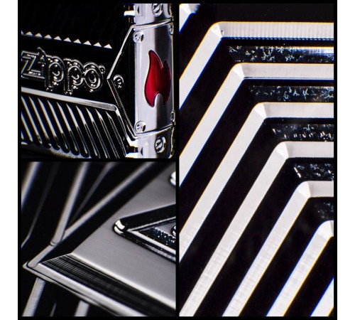 Зажигалка ZIPPO Armor® с покрытием High Polish Chrome, латунь/сталь, серебристая, 38x13x57 мм