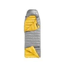 Мешок спальный Naturehike CW400 NH18C400-D с утиным пухом, размер L, серый